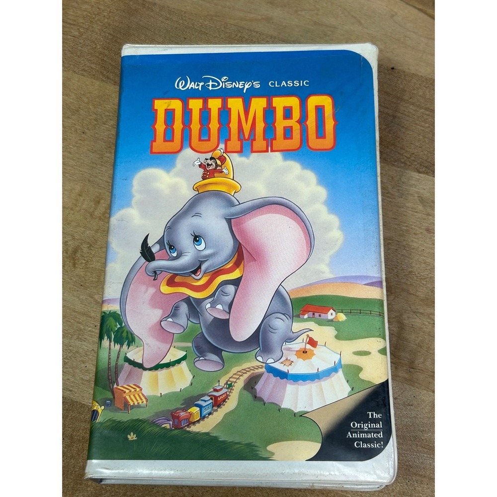 Disney‎ VHS Dumbo The Classics 024 Clamshell Walt Disney Home Video